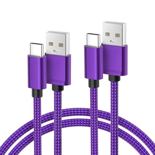 Basesailor Ladekabel für Airpods 4,Airpods Pro 2nd (2. Generation) Schnellladekabel, USB zu Typ C Kabel 2M 2Pack,USBC Datenkabel für iPhone 16 15 Plus Max,Samsung Galaxy Handy S25 S24,A54,Flip Fold 6 von Basesailor
