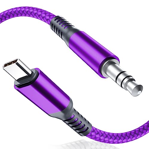 Basesailor USB C Aux Kabel 1.2M,Typ C auf 3,5mm Stecker Klinke Audio Adapter für Kopfhörer,Autoradio,Samsung Galaxy S21 S22 S23 Plus Ultra A13 A14 A52 A33 A53 A90 A71 A72 5G,Tab S8,iPad 10 Pro Air 4 5 von Basesailor