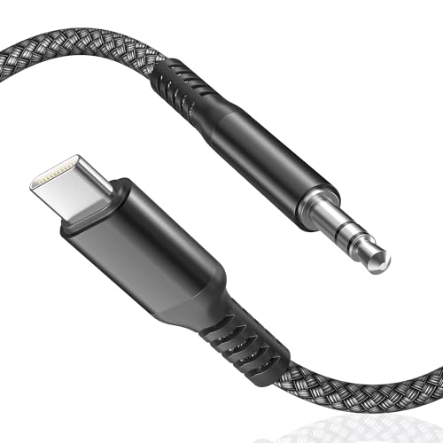 Basesailor USB C Aux Kabel 1.2M,Typ C auf 3,5mm Stecker Klinke Audio Adapter für Kopfhörer,Autoradios,Samsung Galaxy S21 S22 S23 Plus Ultra Note 10 20 A53 A54 A71 A72 5G,Tab S8 S9,iPad 10 Pro Air 4 5 von Basesailor