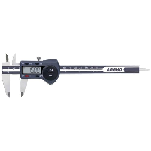 Accud 1601071 Digitaler Messschieber 150 mm IP54 Accud 1601071 Digitaler Messschieber 150 mm IP54 von Basetech
