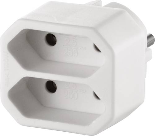 Basetech 1596298 ück Steckdosen-Verteiler Weiß Basetech 1596298 ück Steckdosen-Verteiler Weiß von Basetech