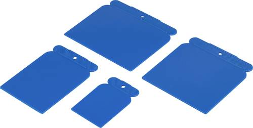 Basetech BT-1882846 Blaue Kunststoff Wandschaber 4tlg von Basetech