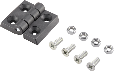 Basetech Kunststoff-Scharnier 53x44x8mm 53 mm 1 St. (BT-1697226) von Basetech