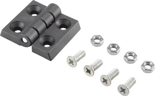 Basetech Kunststoff-Scharnier 53x44x8mm 53mm 1St. Basetech Kunststoff-Scharnier 53x44x8mm 53mm 1St. von Basetech