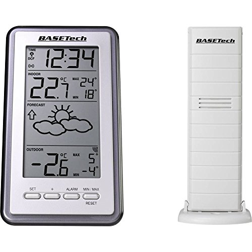 Basetech WS-9130-IT Funk-Wetterstation Vorhersage für 1 Tag von Basetech