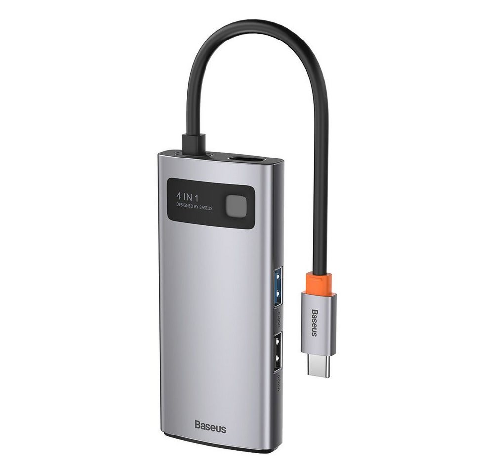 Baseus 4in1 Multifunktions-HUB USB Typ C - USB Typ C Stromversorgung 100 W Adapter von Baseus