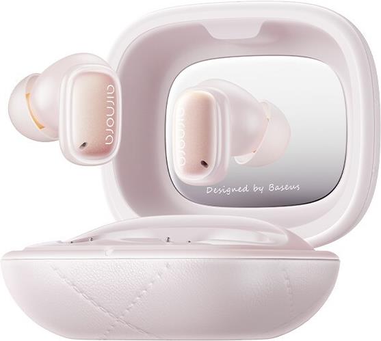 Baseus AirNora 3 Kopfhörer True Wireless Stereo (TWS) im Ohr Anrufe/Musik Bluetooth Rosa (A00076701413-00) von Baseus