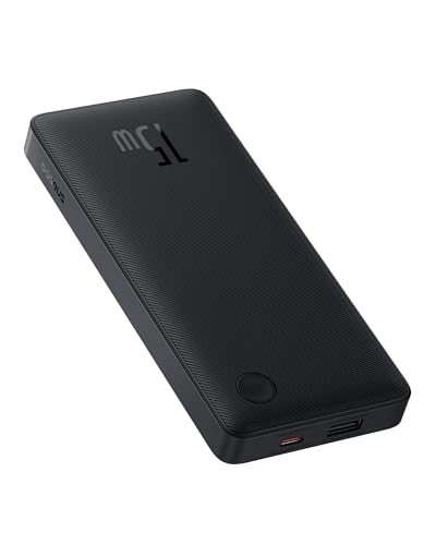 Baseus Airpow Lite Power 10.000mAh 15W Powerbank-Schwarz von Baseus