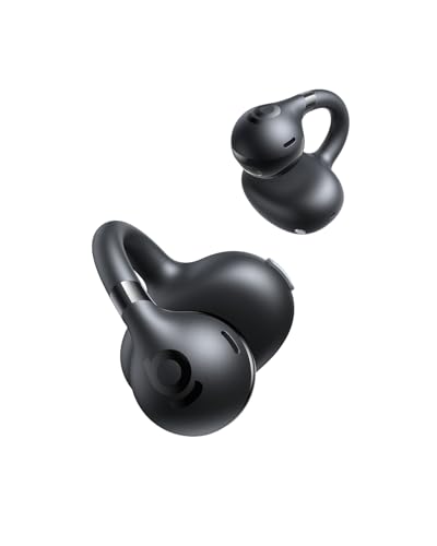 Baseus BC1 Open Ear Kopfhörer, Ohrclip mit Beeindruckender Klang, Adaptiver Bassverstärkung, Bluetooth 6.0, Geräuschunterdrückung bei Anrufen, IP55, 38H Akk, Leicht Buds - Interstellar Schwarz Baseus BC1 Open Ear Kopfhörer, Ohrclip mit Beeindruckender Klang, Adaptiver Bassverstärkung, Bluetooth 6.0, Geräuschunterdrückung bei Anrufen, IP55, 38H Akk, Leicht Buds - Interstellar Schwarz von Baseus