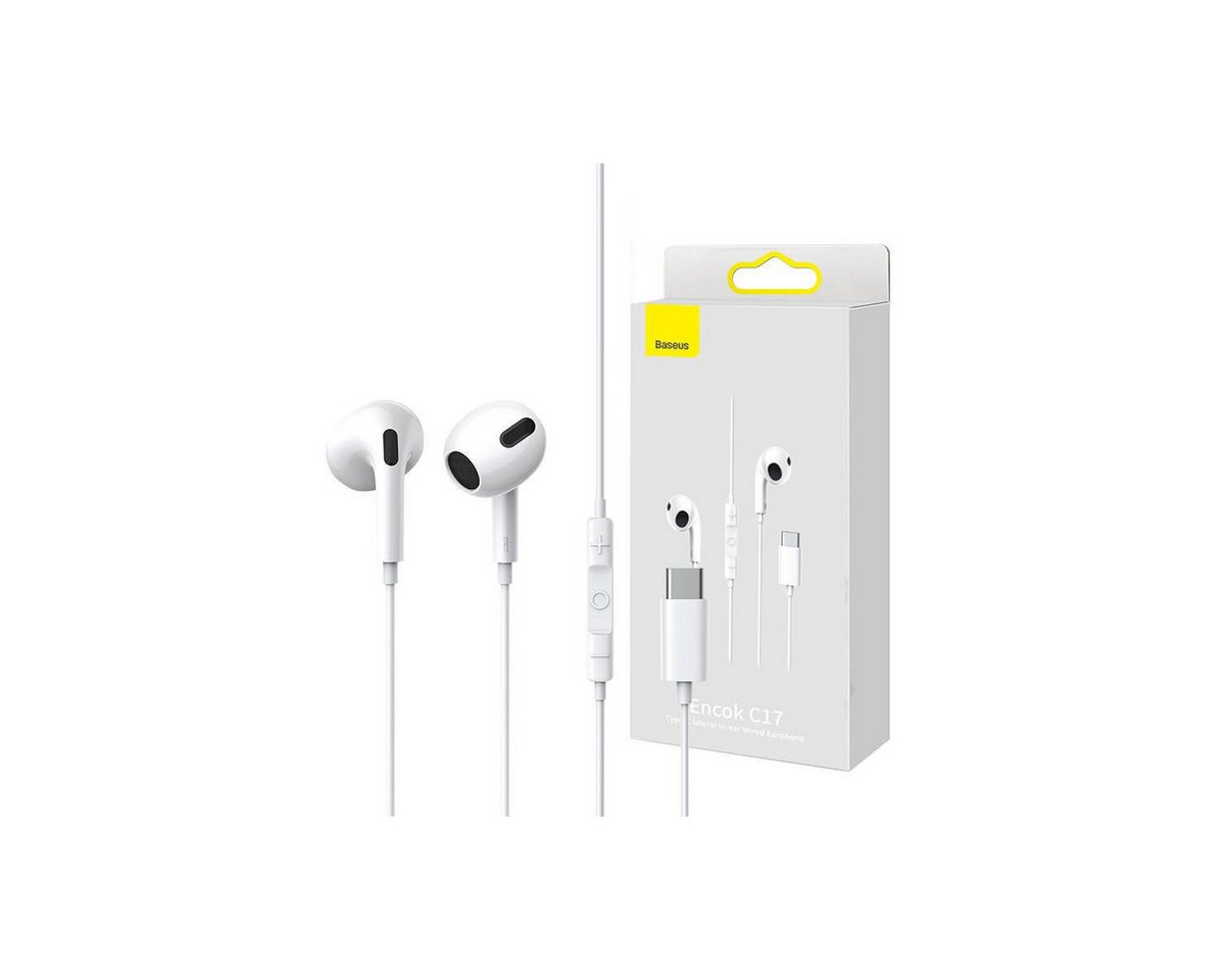 Baseus Baseus Encok C17 In-Ear Kopfhörer – Weiß In-Ear-Kopfhörer Baseus Baseus Encok C17 In-Ear Kopfhörer – Weiß In-Ear-Kopfhörer von Baseus