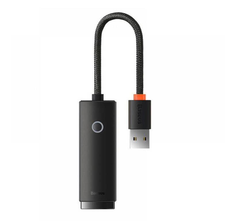 Baseus Baseus Lite Series, Netzwerk Adapter, USB-A - LAN RJ45, 100 Mbps, Netzwerk-Adapter von Baseus