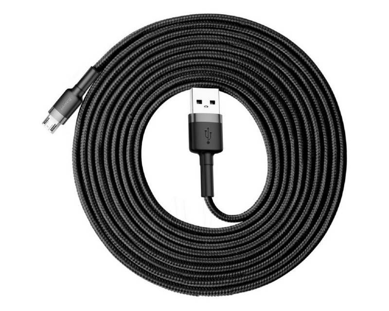 Baseus Baseus USB zu micro-USB Kabel 3m – Schnellladen und Datenübertragung USB-Kabel, (300 cm) von Baseus
