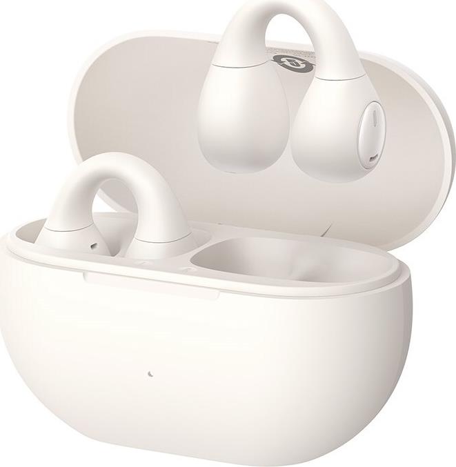Baseus Bass 15 Clip Open Ear Kopfhörer True Wireless Stereo (TWS) im Ohr Anrufe/Musik Bluetooth Weiß (A00079500223-00) von Baseus