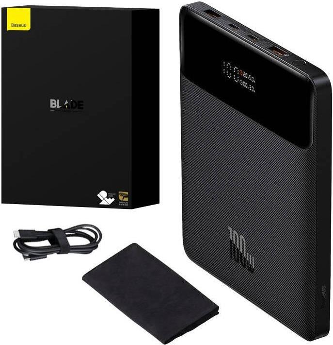 Baseus Blade Ultra-Thin 20000 mAh Schwarz (PPBL000201) von Baseus
