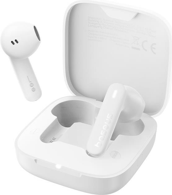 Baseus Bowie E16 Kopfhörer True Wireless Earphones im Ohr Anrufe/Musik USB Typ-C Bluetooth Weiß (A00061900223-00) von Baseus