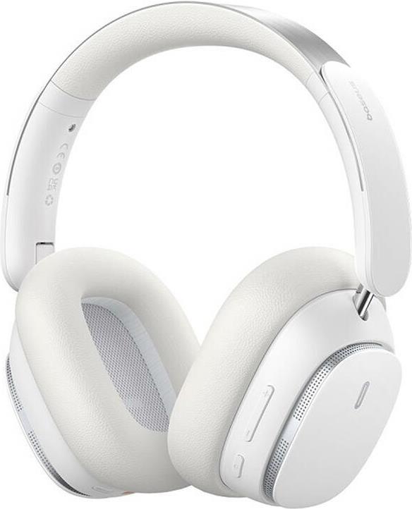Baseus Bowie H1 Pro Kopfhörer Kabellos Kopfband Musik USB Typ-C Bluetooth Weiß (A00050601213-00) von Baseus