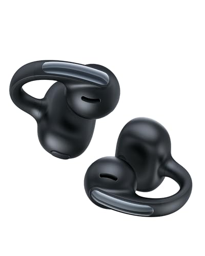 Baseus Bowie MC1 Open Ear Kopfhörer, Ohrclip mit Beeindruckender Klang, Adaptiver Bassverstärkung, Bluetooth 5,4, Geräuschunterdrückung bei Anrufen, IP57, 40H Akk, 5,2g Buds - Interstellar Schwarz Baseus Bowie MC1 Open Ear Kopfhörer, Ohrclip mit Beeindruckender Klang, Adaptiver Bassverstärkung, Bluetooth 5,4, Geräuschunterdrückung bei Anrufen, IP57, 40H Akk, 5,2g Buds - Interstellar Schwarz von Baseus
