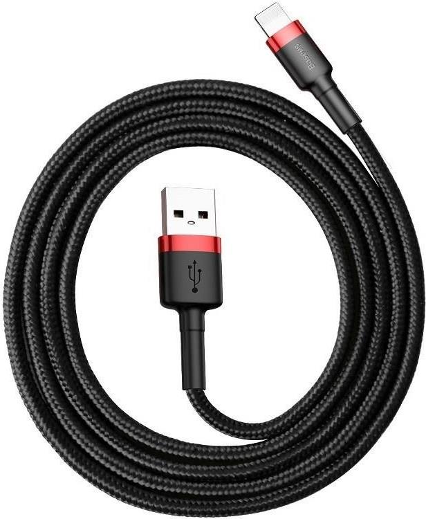 Baseus CALKLF-C19 Lightning-Kabel 2 m Schwarz - Rot (CALKLF-C19) von Baseus