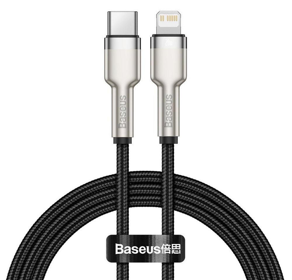 Baseus Cafule Metal Datenkabel USB Typ C - iPhone 20 W Power 1 m schwarz X-Link Lade-und Datenkabel Baseus Cafule Metal Datenkabel USB Typ C - iPhone 20 W Power 1 m schwarz X-Link Lade-und Datenkabel von Baseus