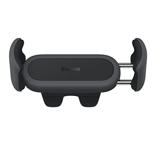 Baseus Car Mount Steel Cannon 2 Smartphone Holder for The Ventilation Grille from 4.7 to 6.76 inch, Black (SUGP000001) von Baseus