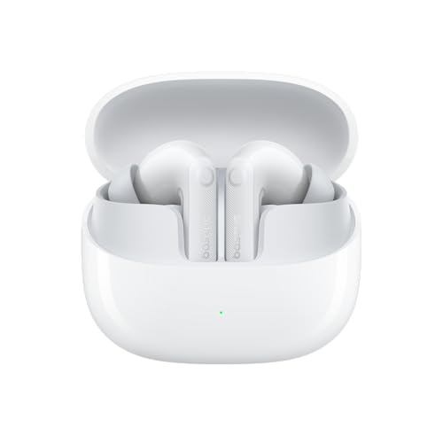 Baseus EP10 Pro Kabellose In‑Ear Kopfhörer, Bluetooth Kopfhörer, 45dB Aktive Geräuschunterdrückung, Bass Audio, Hi-Fi Sound, Bluetooth 6.0, Sternenlichtweiß von Baseus