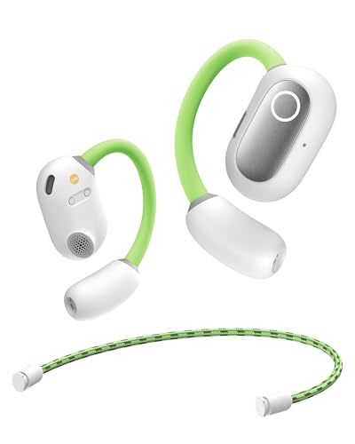 Baseus Eli Sport 1 Open Ear kopfhörer Bluetooth, Direktionale Akustik, druckvoller Bass, Ultraleicht, IPX4 wasserdicht, ENC-Mikrofone, kopfhörer kabellos Bluetooth 5.3-für Laufen, Training, Fitness von Baseus