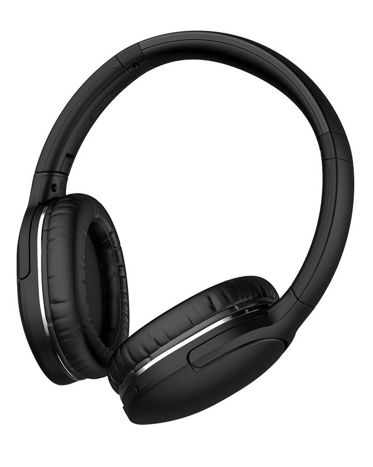 Baseus Faltbares Design, hohe Klangqualität, Bluetooth-Kopfhörer (kabelgebundene/kabellose Nutzung, kabellose 5,3, 40mm Audioeinheit) von Baseus