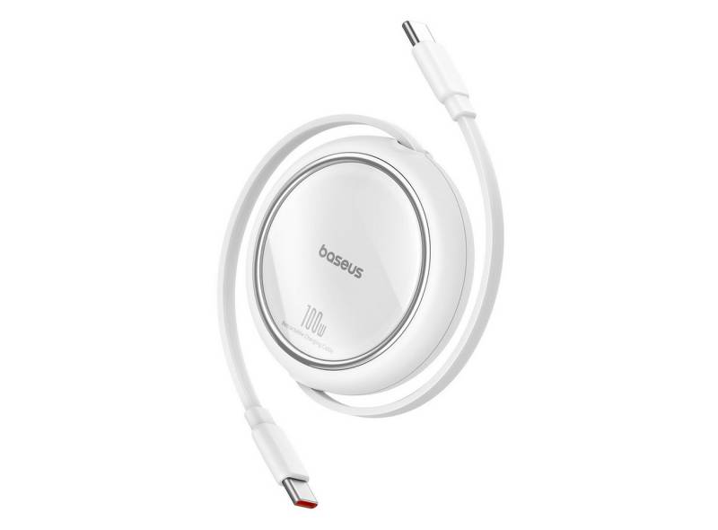 Baseus Free2Draw Mini USB-C – USB-C 100 W 1 m einziehbares Kabel Smartphone-Kabel von Baseus