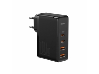 Baseus GaN2 Pro Netzladegerät, 2x USB + 2x USB-C, 100W, EU (schwarz) von Baseus