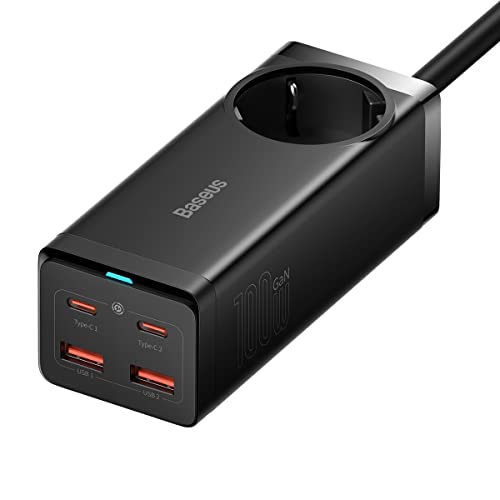 Baseus Gan3 Pro Charger 2xUSB + 2XUSB-C + 100w Socket Baseus Gan3 Pro Charger 2xUSB + 2XUSB-C + 100w Socket von Baseus