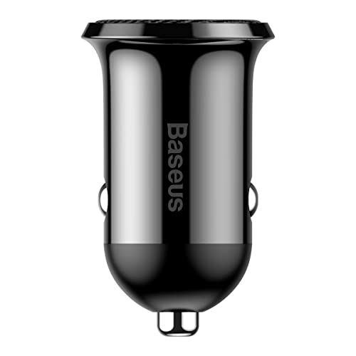 Baseus Grain Pro Car Charger 2X USB - Black Baseus Grain Pro Car Charger 2X USB - Black von Baseus