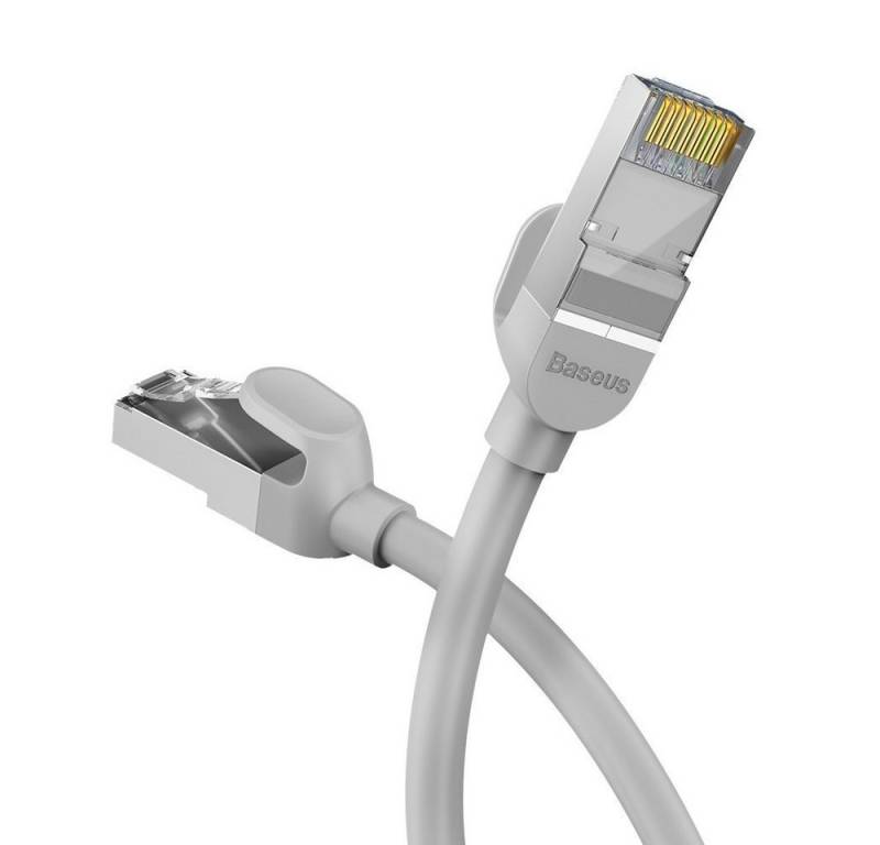 Baseus LAN Kabel Internetkabel Ethernet Patchcord RJ45 Cat 6 1000Mbp LAN-Kabel, (1000 cm) von Baseus