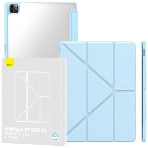 Baseus Minimalistische Schutzhülle für iPad Pro 12,9 Zoll 2020/2021/2022 (Light Blue) von Baseus
