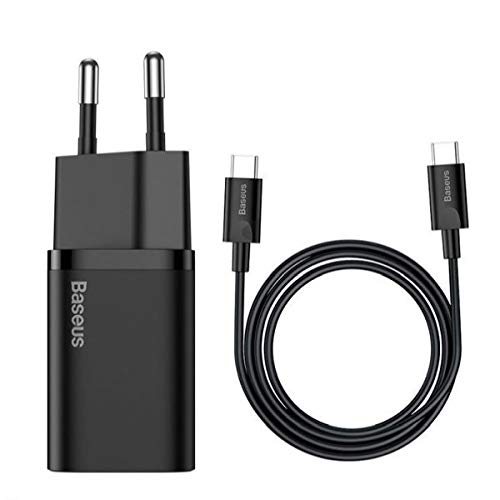 Baseus Super SI PD 25W Type-c to Type-c Kabel Wand Ladeset Schwarz Baseus Super SI PD 25W Type-c to Type-c Kabel Wand Ladeset Schwarz von Baseus
