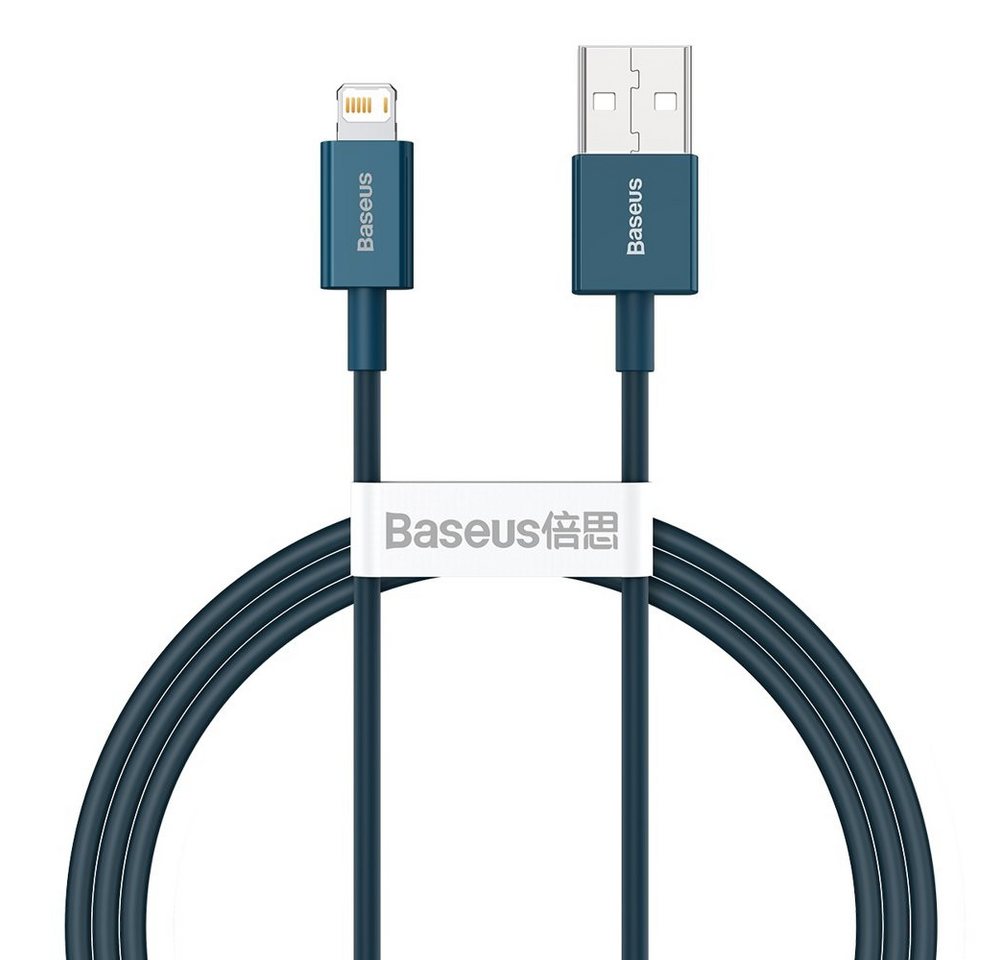 Baseus Superior Kabel USB - iPhone 2,4A 1 m Blau (CALYS-A03) USB-Kabel von Baseus