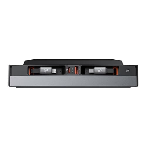 Baseus T-Space Hub mit USB-C auf Lightning-Kabel für Tesla Cars (Bla Baseus T-Space Hub mit USB-C auf Lightning-Kabel für Tesla Cars (Bla von Baseus