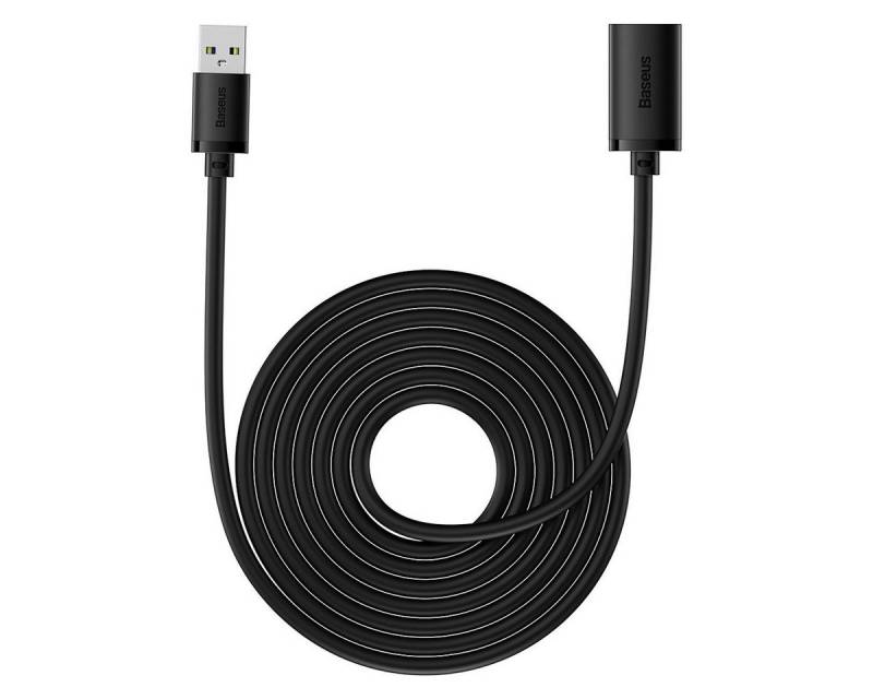 Baseus USB 3.0-Verlängerungskabel 5 m Baseus AirJoy-Serie – schwarz Verlängerungskabel von Baseus