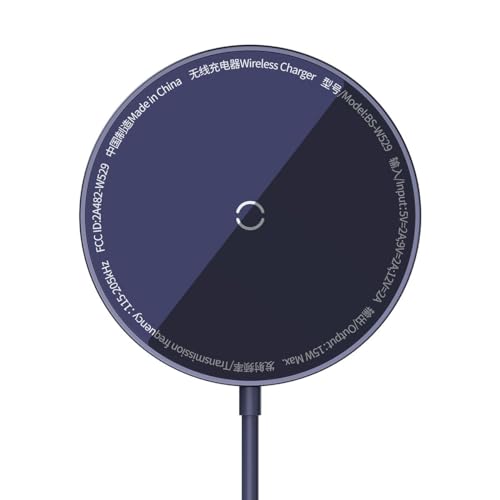 Baseus Simple Mini3 Magnetic Wireless Charger 15W (Dusty Purple) von Baseus