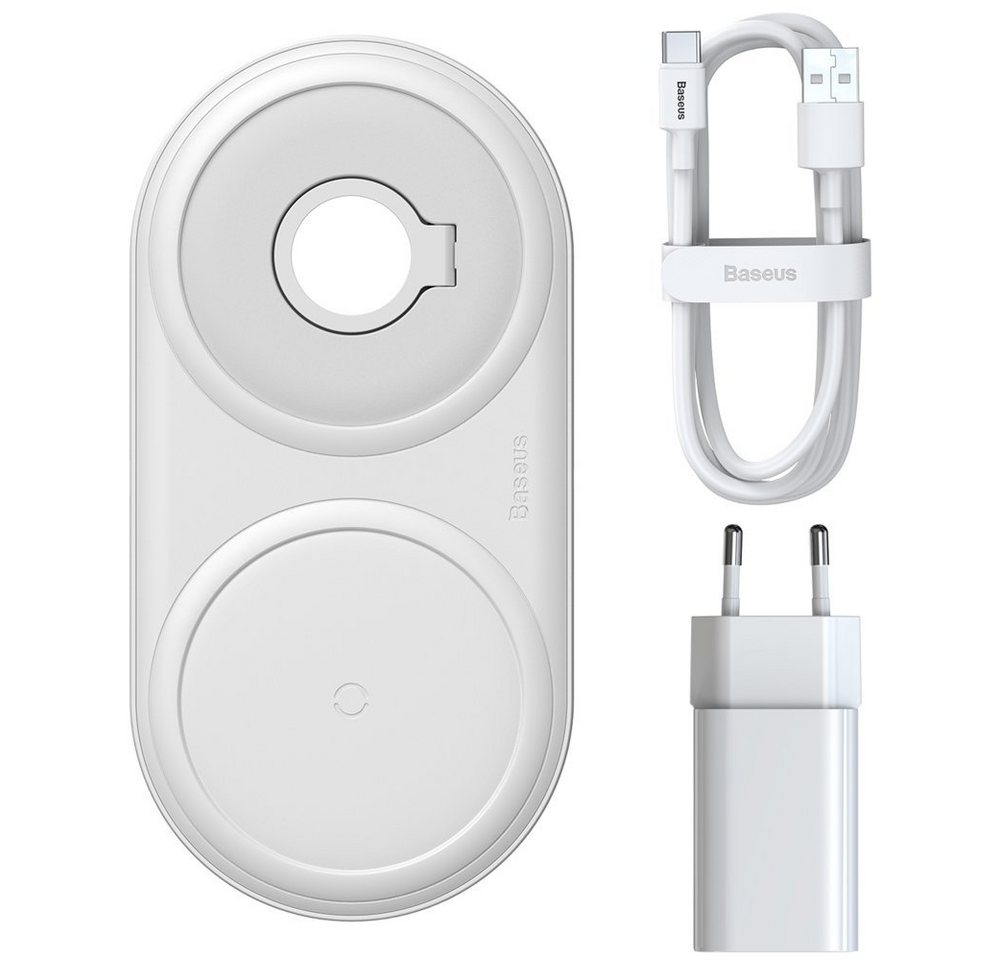 Baseus kabelloses Qi Wireless Charger Ladegerät 10W + USB Typ C Kabel 3A 1M Induktions-Ladegerät Baseus kabelloses Qi Wireless Charger Ladegerät 10W + USB Typ C Kabel 3A 1M Induktions-Ladegerät von Baseus