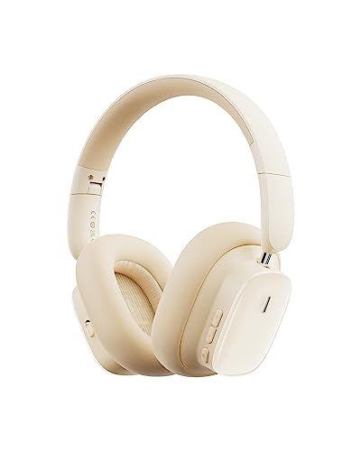 Wireless Headphones with Noise-Cancellation Baseus Bowie H1i (White) von Baseus