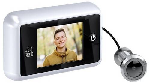 Basi TS 700 6800-0050 Digitaler Türspion mit TFT-Display 8.89cm 3.5 Zoll von Basi