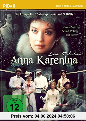 Anna Karenina / Die komplette 10-teilige Historienserie (Pidax Historien-Klassiker) [3 DVDs] von Basil Coleman