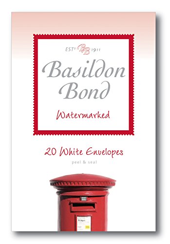 Basildon Bond Duke 95 x 143 mm schälen und Seal Umschlag – weiß (20 Stück) von Basildon Bond