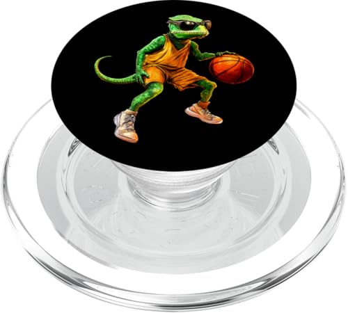 Basketball Chamäleone PopSockets PopGrip für MagSafe von Basketball Animals