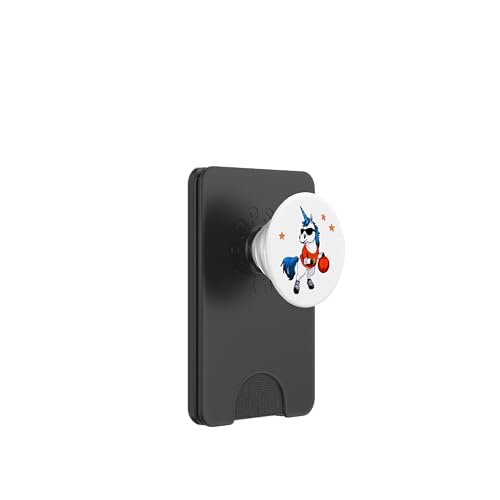 Basketballer Einhorn PopSockets PopWallet für MagSafe von Basketball Animals