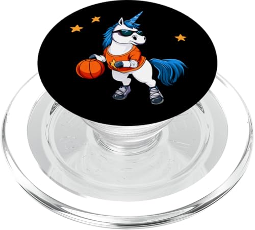 Einhörner Basketballspieler / Basketball Einhorn PopSockets PopGrip für MagSafe von Basketball Animals