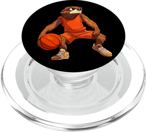 Faultiere Basketballerin / Basketball Faultier PopSockets PopGrip für MagSafe von Basketball Animals