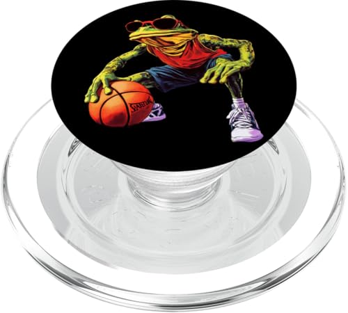 Frösche Basketballer / Basketball Frosch PopSockets PopGrip für MagSafe von Basketball Animals
