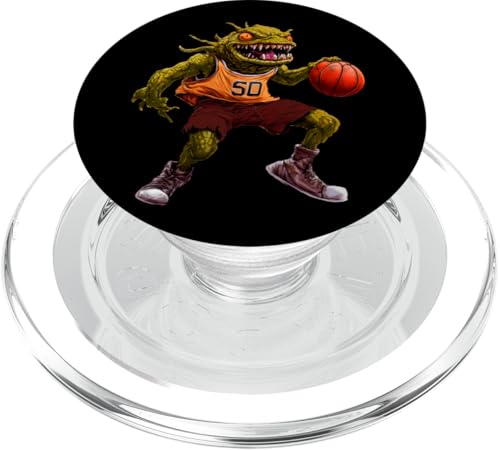 Monster Basketballerin / Basketball Monster PopSockets PopGrip für MagSafe Monster Basketballerin / Basketball Monster PopSockets PopGrip für MagSafe von Basketball Animals