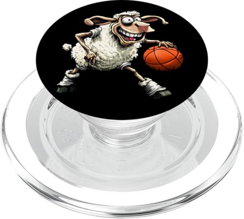 Schafe Basketball PopSockets PopGrip für MagSafe von Basketball Animals